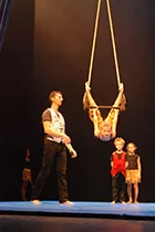 Aérien à l'École du Cirque PAD